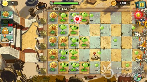 ios神作降臨搶先體驗《植物大戰(zhàn)僵尸2》評測