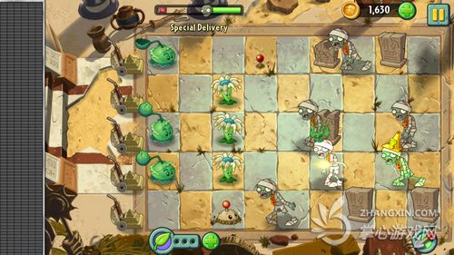 ios神作降臨搶先體驗《植物大戰(zhàn)僵尸2》評測