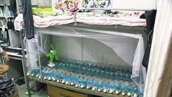五花八門(mén)的避暑奇招：自制空調(diào)成本不足200