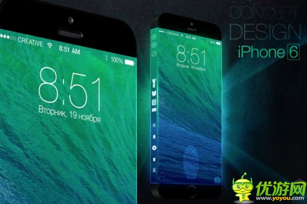 蘋(píng)果iPhone 6概念機(jī)又有新想法：環(huán)繞立體屏