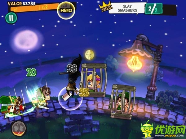 英雄無懼 IOS《Bravura - Quest Rush》測評(píng)