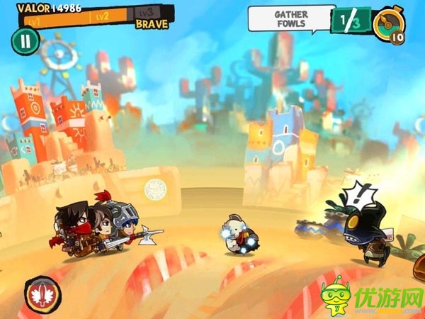 英雄無懼 IOS《Bravura - Quest Rush》測評(píng)