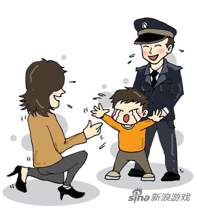 父母只顧低頭玩手機 孩子走丟了都不知道