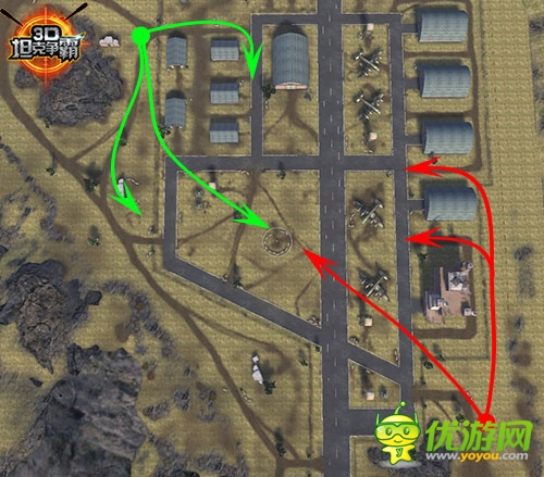 掌握伏擊戰(zhàn)！《3D坦克爭(zhēng)霸》地圖路線(xiàn)選擇