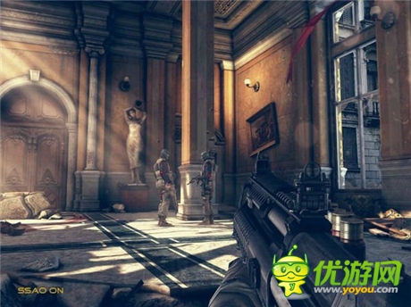 3D效果更逼真 《現(xiàn)代戰(zhàn)爭(zhēng)5》全新畫面曝光