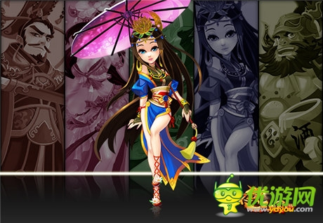 美女英雄皆短衣《不只三國(guó)》夏日來(lái)襲