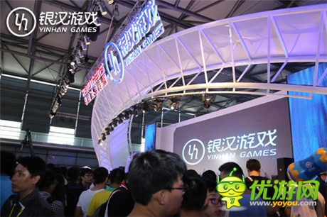 耀舞耀時尚 2014ChinaJoy銀漢游戲展臺采風