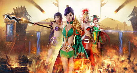 無妹子不三國 《媚三國》四位coser聯(lián)袂強勢來襲