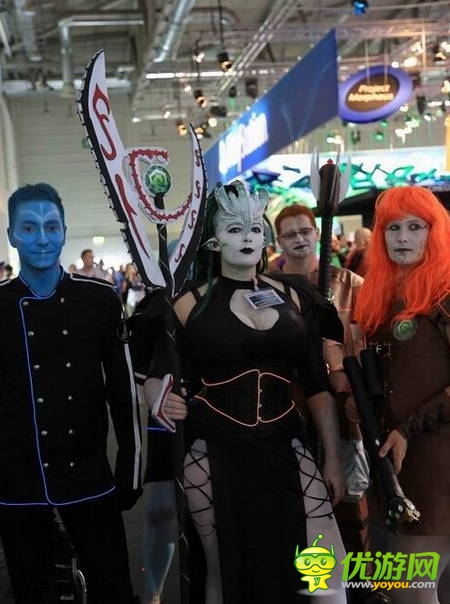 酷炫狂霸拽！回看科隆游戲展上的精品coser