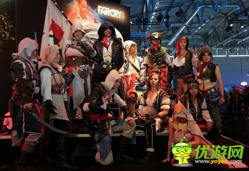 酷炫狂霸拽！回看科隆游戲展上的精品coser