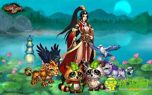 快到碗里來(lái)《格斗江湖》寵物系統(tǒng)原畫(huà)曝光