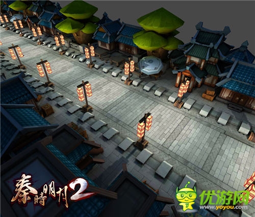一部隨時玩的3D動漫《秦時明月2》今日不刪檔內(nèi)測