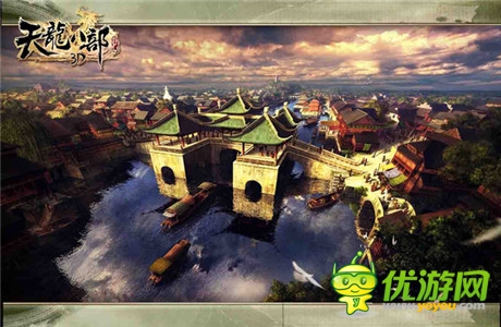 史詩(shī)經(jīng)典完美呈現(xiàn)《天龍八部3D》場(chǎng)景原畫首曝
