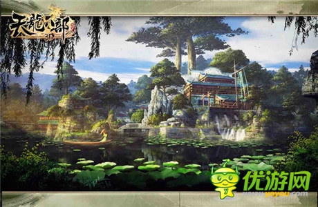史詩(shī)經(jīng)典完美呈現(xiàn)《天龍八部3D》場(chǎng)景原畫首曝
