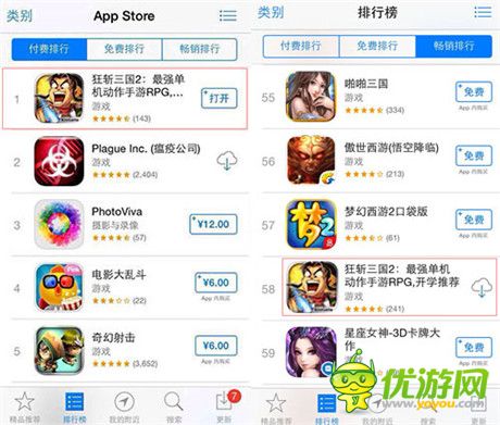 游戲十強誕生《狂斬三國2》獲原創(chuàng)移動單機游戲獎