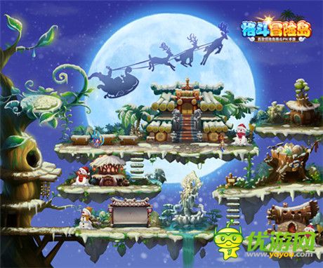 圣誕喜氣洋洋《格斗冒險(xiǎn)島》七大活動蓄勢待發(fā)