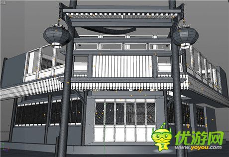 還原經(jīng)典場景《仙劍客棧》場景3D搭建圖曝光